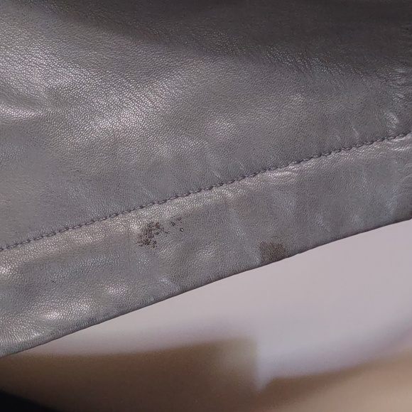 Helmut Lang Asymmetrical Waxed Leather Jacket - Size LARGE - Picture 14 of 16